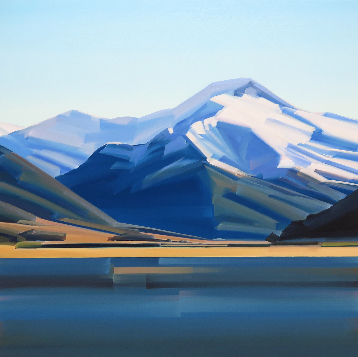 First Light at Dawn Hopkins Valley by Caroline Bellamy - Parnell Gallery