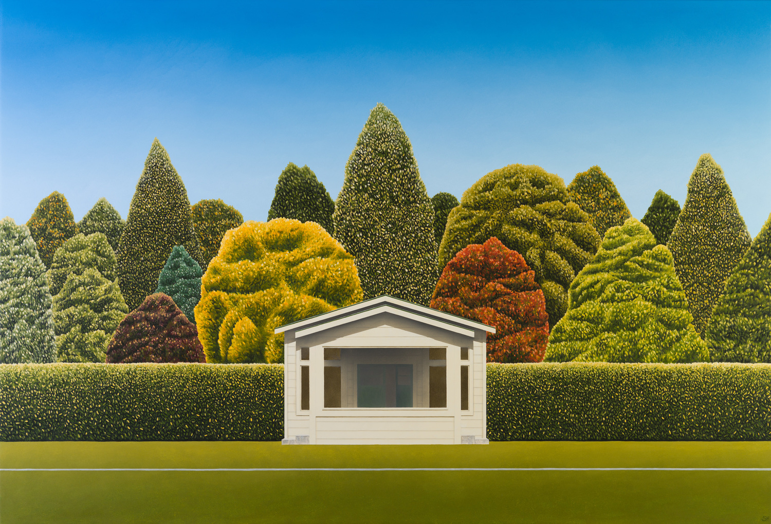 Club House in the Park by Stephen Howard Parnell Gallery