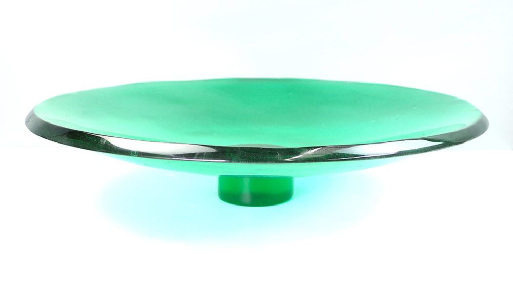 Emerald Footed Bowl