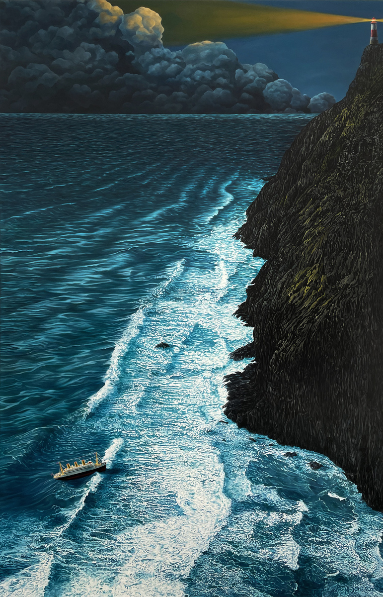 Ross Jones The Sentinel limited edition print at Parnell Gallery Auckland NZ