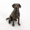Richard Wells bronze labrador dog called Sit Parnell Gallery Auckland NZ