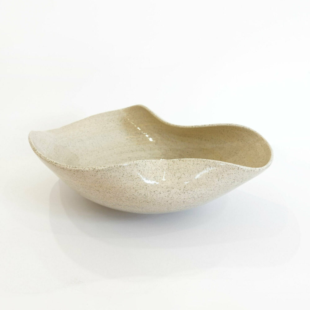 Author Ceramics Rosa Bowl (Med size, East Coast) ceramic sculpture at Parnell Gallery Auckland NZ