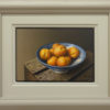 Apricots in Blue Bowl