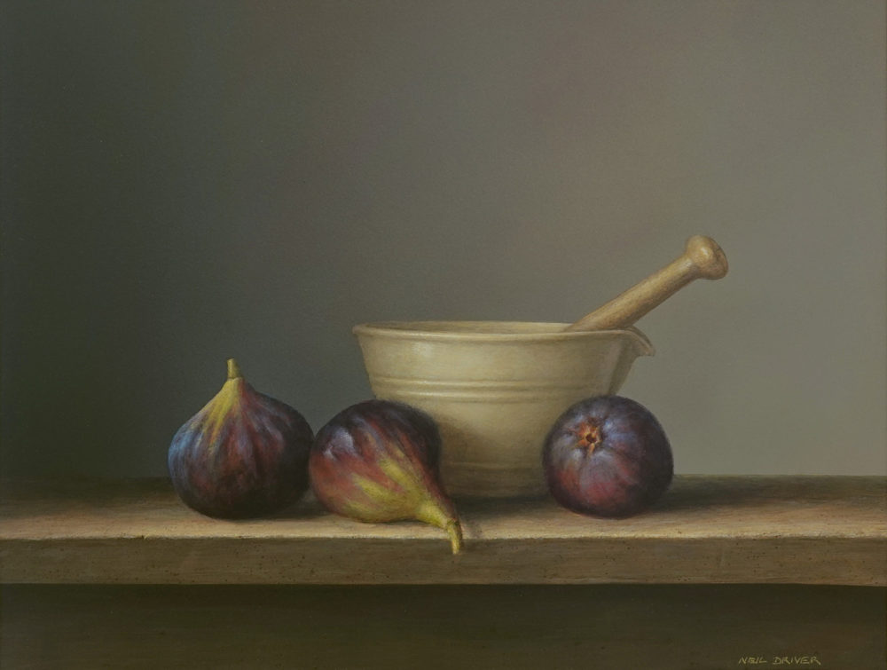 Figs and Mortar and Pestle