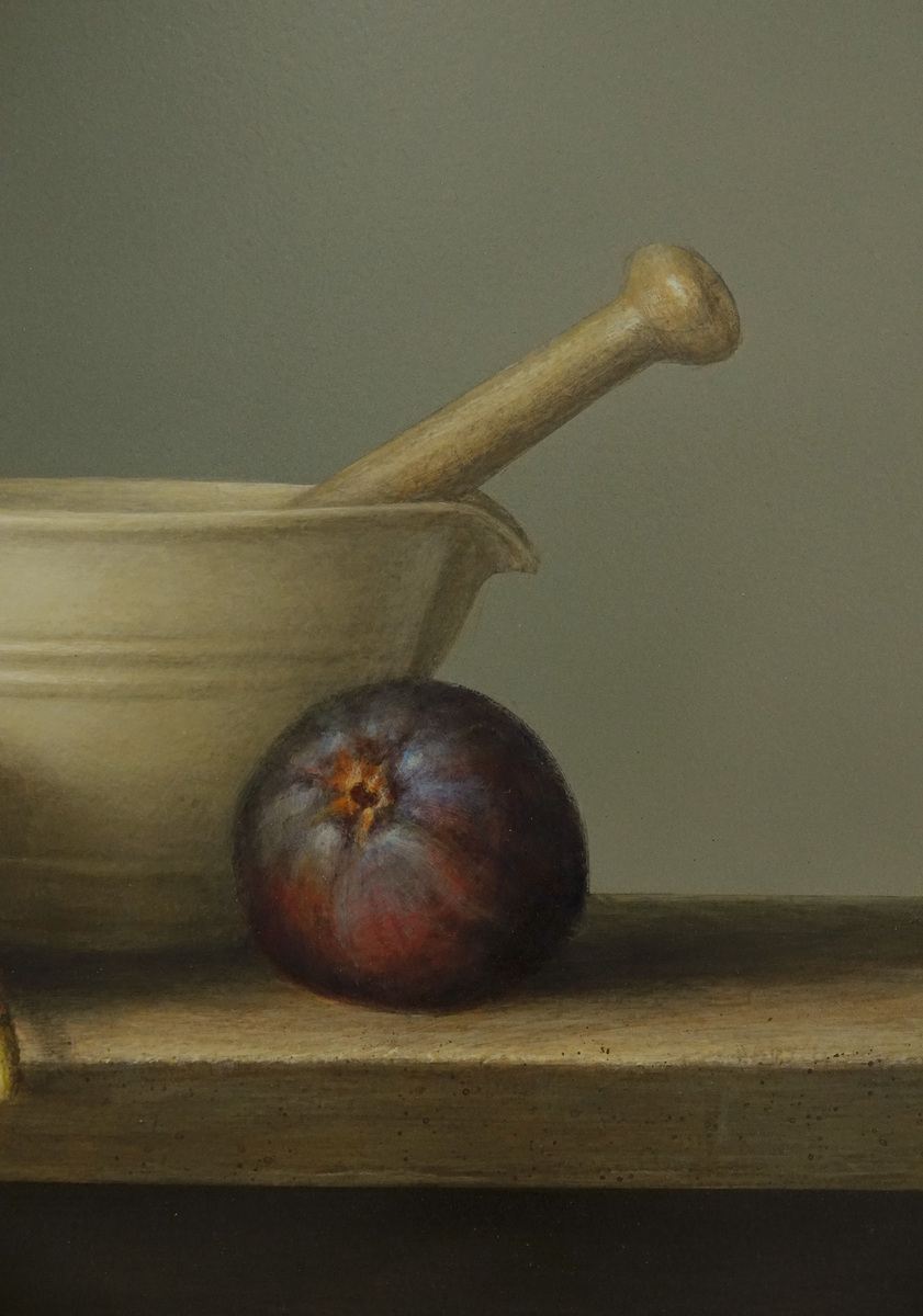 Figs and Mortar and Pestle