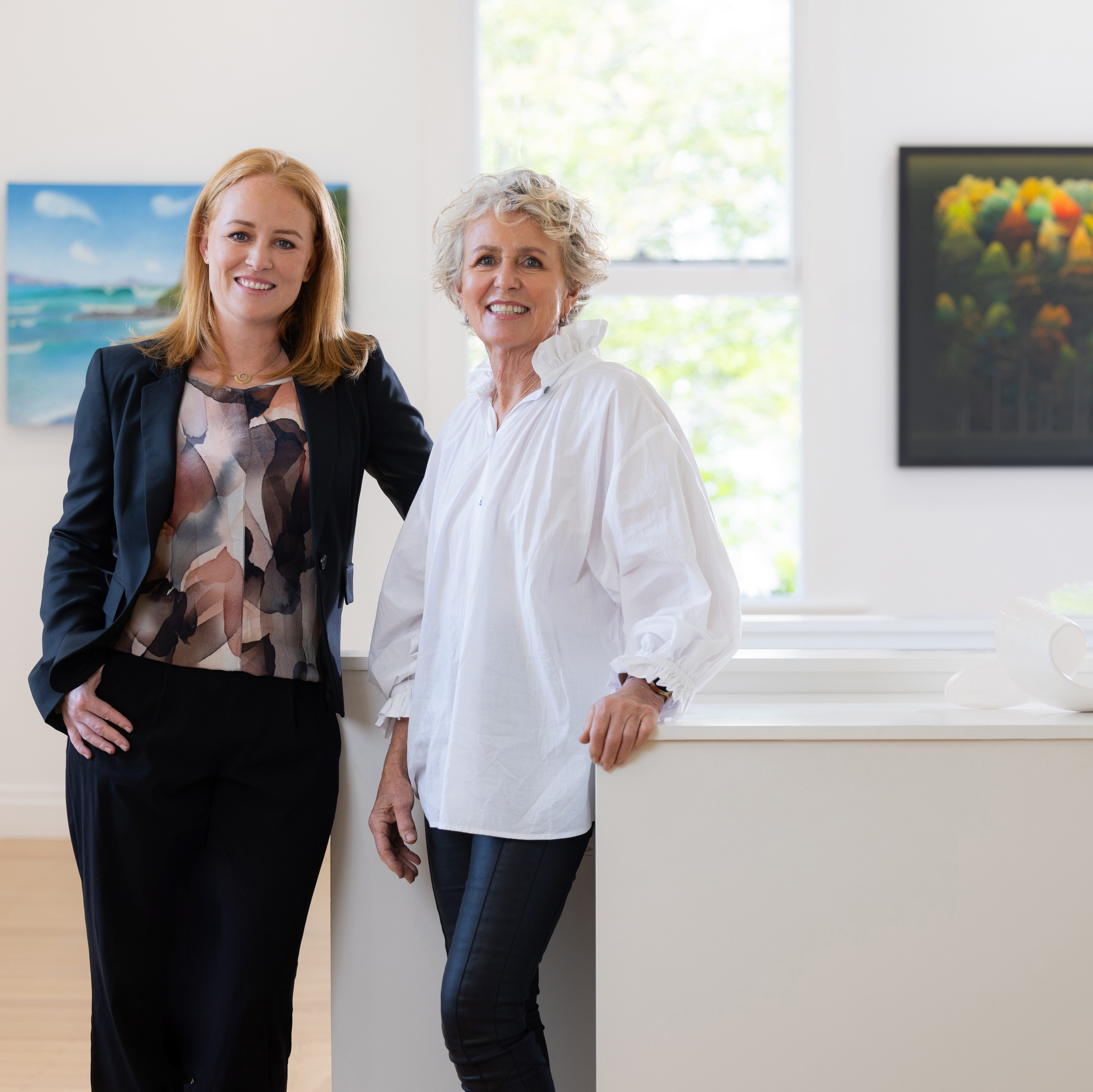 Zoe & Morgan Journal featuring Sally Souness and Anna Silcock, co Directors of Parnell Gallery.