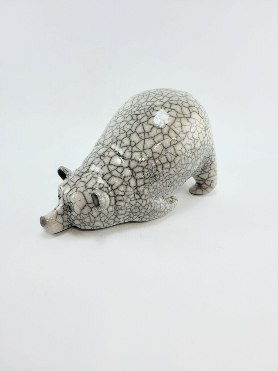 Wilhelmiina Drummond Monday III ceramic raku fired sculpture at Parnell Gallery Auckland NZ